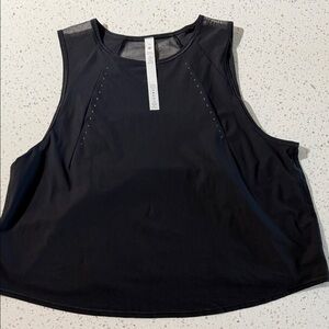 Lululemon Sculpt Cropped Tank Top